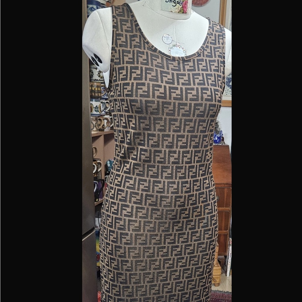 FENDI Women Long Maxi Tank Dress